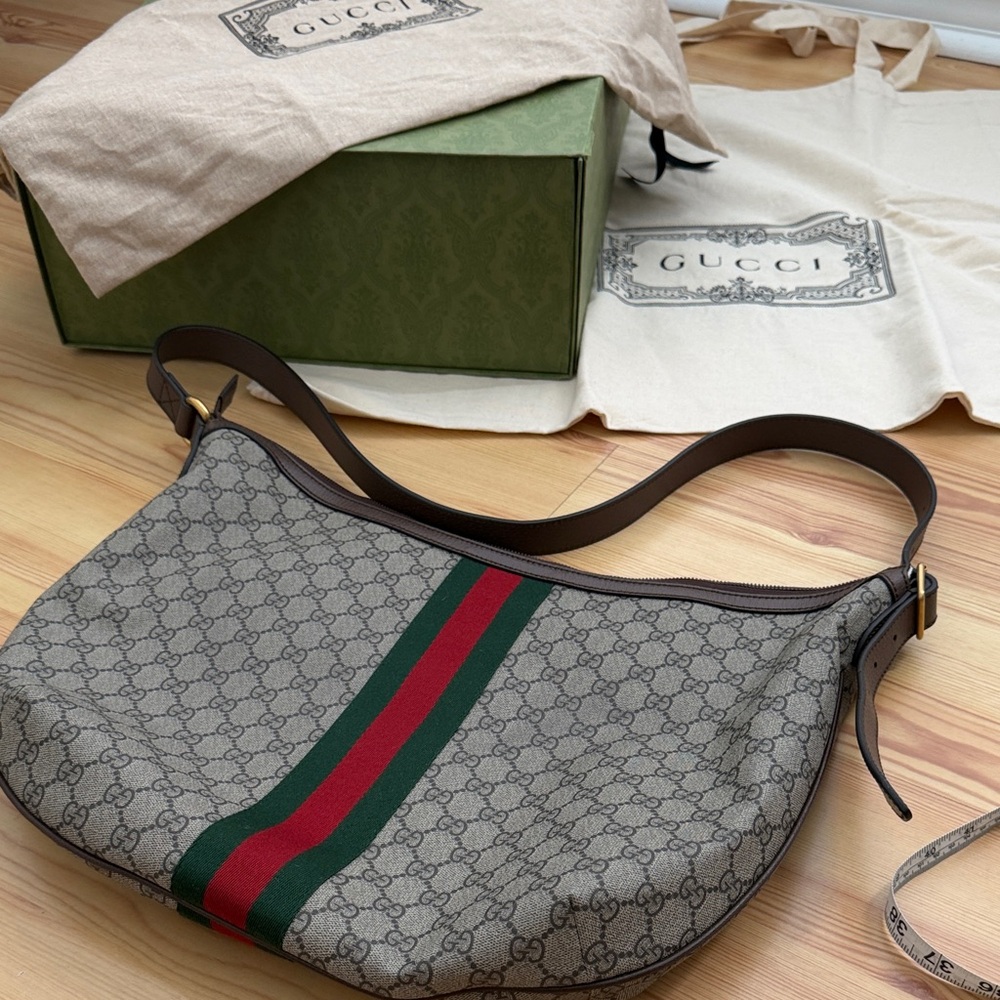 Gucci Ophidia Saddle bag Large cross body excellent condition with box - Picture 14 of 14